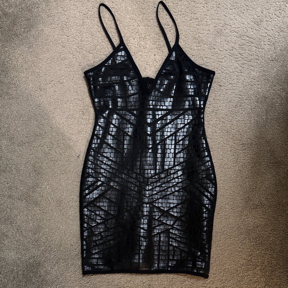Black  Mini Dress